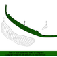 GENUINE Front Bumper Lower Grille for 2014-2016 Kia Forte Forte5 86522A7000