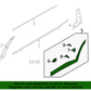 GENUINE Front Rear Door Lower Moldings RIGHT for 20-22 Palisade 87732S8000SPC