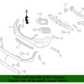 GENUINE Front Bumper Side Lower Bracket RIGHT for 11-13 Kia Sorento 865562P000
