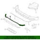 GENUINE Front Bumper Center Molding for 2022-2024 Hyundai Tucson 86569N9010