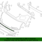 GENUINE Front Bumper Lower Molding for 2020-2024 Hyundai Venue 86569K2000