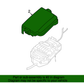 GENUINE Fuse Box Upper Cover for 2017-2018 Kia Forte Forte5 91950A7760