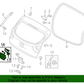 GENUINE Rear Tail Gate Outside Handle for 2012-2017 Kia Rio 817201W220