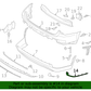 GENUINE Rear Bumper Side Molding RIGHT RH for 2020-2022 Palisade 86695S8010