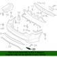 GENUINE Rear Bumper Reflector RIGHT for 11-15 Hyundai Sonata Hybrid 924064R000