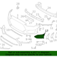 OEM Front Bumper Fog Blanking Covers LEFT & RIGHT for 19-22 Hyundai Veloster N