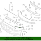 GENUINE Front Bumper Side Bracket LEFT LH for 2015-2017 G80 GENESIS 86555B1000