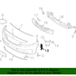 GENUINE Air Duct Curtain LEFT DRIVER Side for 17-18 Kia Forte5 2.0L 86567A7800