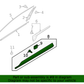 GENUINE Front Door Side Molding LEFT for 2021-2023 Kia Sorento 87721P2000