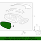 GENUINE Side View Mirror Glass LEFT for 2019-2021 Kia Forte Forte5 87611M6000