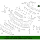 GENUINE Front Bumper Upper Brackets LEFT & RIGHT for 12-13 Kia Soul 865522K500