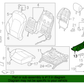 GENUINE Seat Adjuster Switch & Outer Cover LEFT for 13-19 Santa Fe 88191B8100