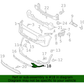 GENUINE Front Bumper Lower Skid Plate End LEFT for 2021-2023 Hyundai Santa Fe
