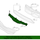 GENUINE Front Bumper Grille Upper Cover for 2014-2015 Kia Optima 865752T500