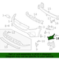GENUINE Front Bumper Air Duct Curtain LH & RH for 19-21 Kia Forte 86542M7000