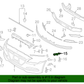 OEM Front Bumper Side Bracket RIGHT PASSENGER for 17-20 GENESIS G80 86514B1500