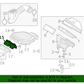 GENUINE Air Intake Shield for 2016-2021 Hyundai Tucson 28213D3000
