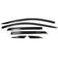 Black Smoked Window Sun Visor Rain Guards 6pcs for 2017-2022 Cadillac XT5