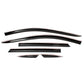 Black Smoked Window Sun Visor Rain Guards 6pcs for 2017-2022 Cadillac XT5