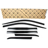 Smoked Window Sun Vent Visor Rain Guards 6pcs for 2016-2021 Jeep Grand Cherokee