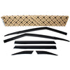 Smoked Window Sun Vent Visor Rain Guards 6pcs for 2020-2023 Kia Seltos
