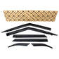 Smoked Window Sun Vent Visor Rain Guards 6pcs for 2020-2023 Hyundai Venue