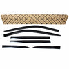 Smoked Window Sun Vent Visor Rain Guards 6pcs for 2017-2023 Jeep Compass