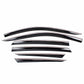 Smoked Window Sun Vent Visor Rain Guards 6pcs for 2018-2022 Honda Accord