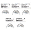GENUINE Crankshaft Main Bearing Set for 06-18 Hyundai Kia 1.6 2.0 2.4 210202G110
