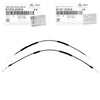 GENUINE Front Door Cables LEFT & RIGHT for 03-08 Hyundai Tiburon 813702C010