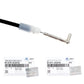 GENUINE Front Door Cables LEFT & RIGHT for 03-08 Hyundai Tiburon 813702C010