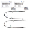 GENUINE Parking Brake Cable LH & RH for 2012-2017 Hyundai Veloster 597702V000