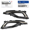 GENUINE Fog lamp Light Cover Bezel LH & RH for 15-17 Hyundai Sonata 86522C1110