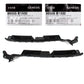 GENUINE Front Bumper Bracket LEFT & RIGHT for 2017-2020 GENESIS G80 86556B1500