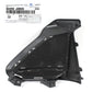 OEM Fog lamp Cover RIGHT PASSENGER for 19-21 Hyundai Veloster Turbo 86562J3500