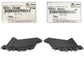 GENUINE Front Bumper Upper Brackets LEFT & RIGHT for 12-13 Kia Soul 865522K500