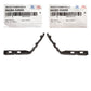 GENUINE Front Bumper Side Brackets LH & RH for 2020-2021 Kia Soul 865B4K0000