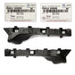 GENUINE Rear Bumper Side Brackets LEFT & RIGHT for 20-23 Kia Soul 86652K0000