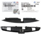 GENUINE Front Grille Upper Cover & Reinforcement for 12-17 Kia Rio 865751W000