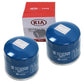 GENUINE Engine Oil Filter & Washers 2PACK for Hyundai Kia 2630035504