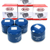 GENUINE Oil Filters & Washers 4PACK for Hyundai Kia 2630035503