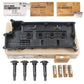 Valve Cover Set & NGK Spark Plug & Ignition Coil for 2006-2011 Accent Rio