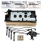 GENUINE Valve Cover & Gasket Spark Plugs Wire Ignition Coil for Hyundai Kia 2.0L