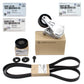 GENUINE Serpentine Belt & Tensioner & Pulley Kit for 04-10 Hyundai Kia 2.7L