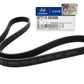 GENUINE V-Belts & Pulley Kit for 2003-2006 Santa Fe 3.5L 2004-2006 Amanti