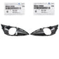 OEM Fog lamp Cover LEFT & RIGHT for 13-17 Hyundai Veloster Turbo 865242V500