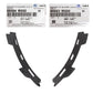 GENUINE Front Bumper Side Bracket LEFT & RIGHT for 2012-2017 Hyundai Accent