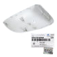 GENUINE Side View Mirror Cover WHITE LEFT for 16-20 Hyundai Tucson 87616D3100PKW