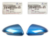 GENUINE Side Mirror Covers BLUE LEFT & RIGHT for 2017-2020 Hyundai Elantra