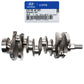 GENUINE Crankshaft for 02-10 Santa Fe Tiburon Tucson Optima Sportage 23110-3E101